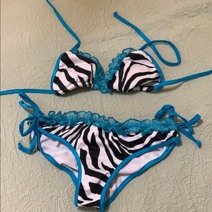 Zebra Print Bikini